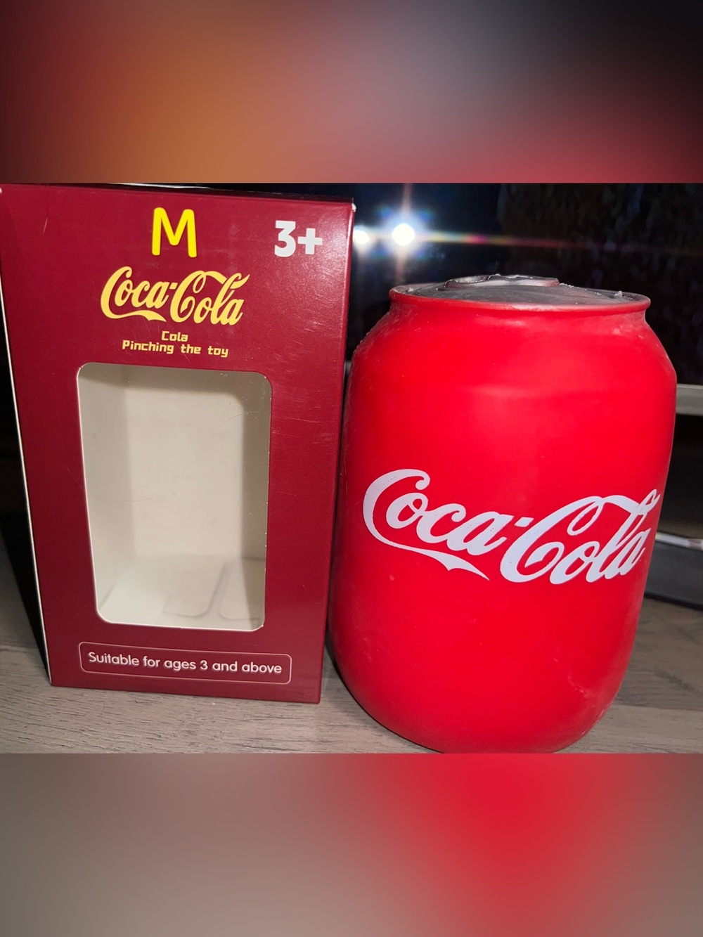 Jumbo Coca Cola Can Squishy New